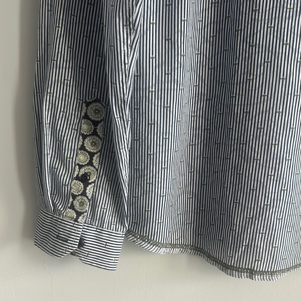 John Lennon Classic Striped Men's Shirt Size L LIKE NEW - Picture 11 of 13